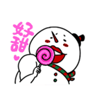 Santa claus X Snow man（個別スタンプ：33）