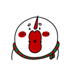 Santa claus X Snow man（個別スタンプ：39）