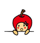 Watermelon guy ＆ Apple Lady-Dating（個別スタンプ：29）