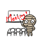Mr. Mummy's fancy world（個別スタンプ：8）
