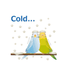 Love Birds Winter Version（個別スタンプ：27）