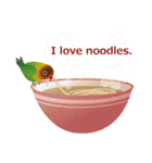 Love Birds Winter Version（個別スタンプ：38）