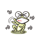 Low key Frog（個別スタンプ：7）