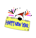 HAPPY NEW YEAR-Andy Bear(chinese)（個別スタンプ：2）