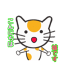 白ねこのタマ（個別スタンプ：2）