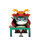 SAMURAI PANDA BEAR（個別スタンプ：8）