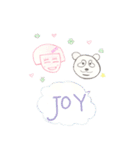 Joy girl's Bizarre Adventure（個別スタンプ：3）