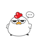 the thin pigeon and fat chicks（個別スタンプ：24）