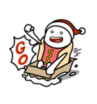 Hot Dog Man : Christmas（個別スタンプ：14）