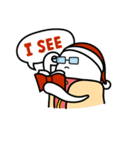 Hot Dog Man : Christmas（個別スタンプ：23）