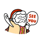 Hot Dog Man : Christmas（個別スタンプ：33）