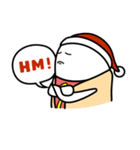 Hot Dog Man : Christmas（個別スタンプ：35）