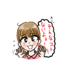 う女子（個別スタンプ：5）