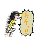 う女子（個別スタンプ：11）