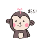 Chubby Mo-monkey（個別スタンプ：13）