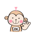 Chubby Mo-monkey（個別スタンプ：15）
