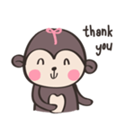 Chubby Mo-monkey（個別スタンプ：16）