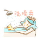 Bird eggs girl with bird（個別スタンプ：11）