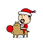 ひげぽちゃ父さん6 クリスマス＆お正月（個別スタンプ：6）