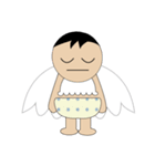 Funny Baby Angel（個別スタンプ：3）