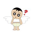 Funny Baby Angel（個別スタンプ：4）