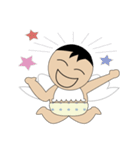 Funny Baby Angel（個別スタンプ：14）