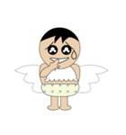 Funny Baby Angel（個別スタンプ：19）