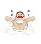 Funny Baby Angel（個別スタンプ：20）