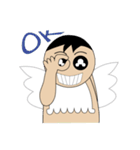 Funny Baby Angel（個別スタンプ：21）