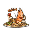 Happy to be "Thai food" (Worldwide)（個別スタンプ：23）