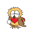 Happy City Owl（個別スタンプ：16）