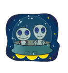 宇宙人のそらちゃん（個別スタンプ：1）