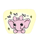 elephant pastel（個別スタンプ：4）