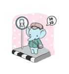 elephant pastel（個別スタンプ：22）