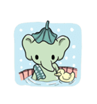 elephant pastel（個別スタンプ：33）