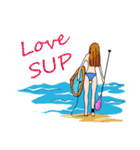 Stand Up Paddle(SUP)Life 1（個別スタンプ：1）