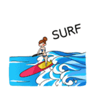 Stand Up Paddle(SUP)Life 1（個別スタンプ：38）