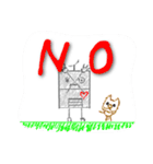くれよんロボット（個別スタンプ：10）