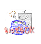 くれよんロボット（個別スタンプ：13）