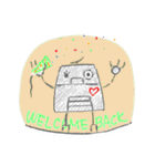 くれよんロボット（個別スタンプ：24）
