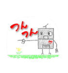 くれよんロボット（個別スタンプ：27）