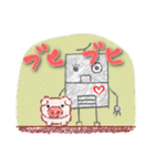 くれよんロボット（個別スタンプ：28）