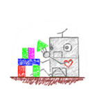 くれよんロボット（個別スタンプ：29）