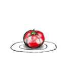 トマト 100％（個別スタンプ：16）