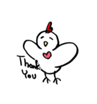 egg->chicken（個別スタンプ：13）