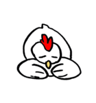 egg->chicken（個別スタンプ：39）