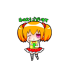 ゲーム大好き！マジ子ちゃん♪（個別スタンプ：1）