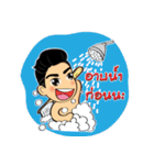 Bushy eyebrows guy（個別スタンプ：39）