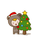 Santa Bear（個別スタンプ：4）