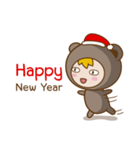 Santa Bear（個別スタンプ：5）